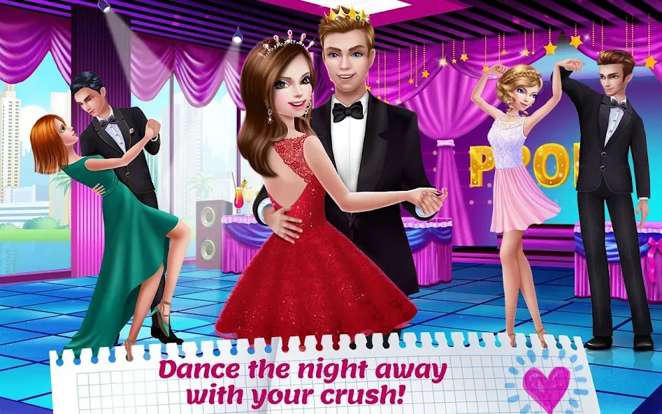 High School Crush - Love Story [МОД: Бесконечные деньги, Монеты и Мега MOD] Screenshot 5