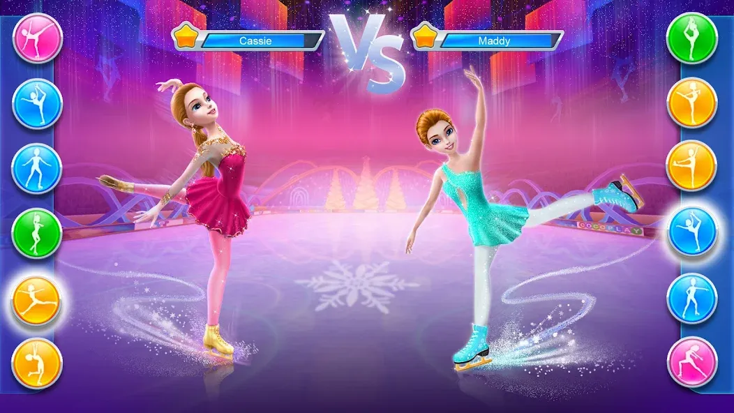 Ice Skating Ballerina Life [МОД: Много монет, Открытые уровни и Мега MOD] Screenshot 3