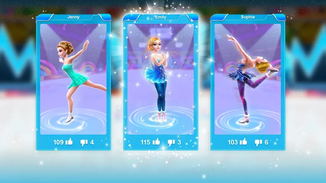 Ice Skating Ballerina Life [МОД: Много монет, Открытые уровни и Мега MOD] Screenshot 4