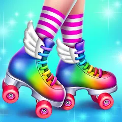 Скачать Roller Skating Girls [МОД: Бесконечные деньги, Монеты и Мега MOD] | Взлом Roller Skating Girls на Андроид