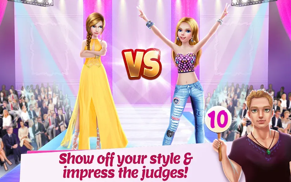 Shopping Mall Girl: Chic Game [МОД: Меню, Бесконечные монеты и Открытые уровни] Screenshot 4