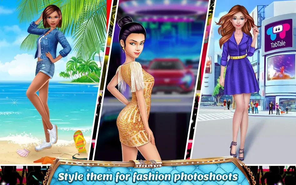 Stylist Girl: Make Me Fabulous [МОД: Бесконечные деньги, Монеты и Мега MOD] Screenshot 1