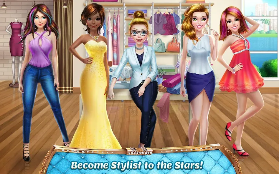 Stylist Girl: Make Me Fabulous [МОД: Бесконечные деньги, Монеты и Мега MOD] Screenshot 5