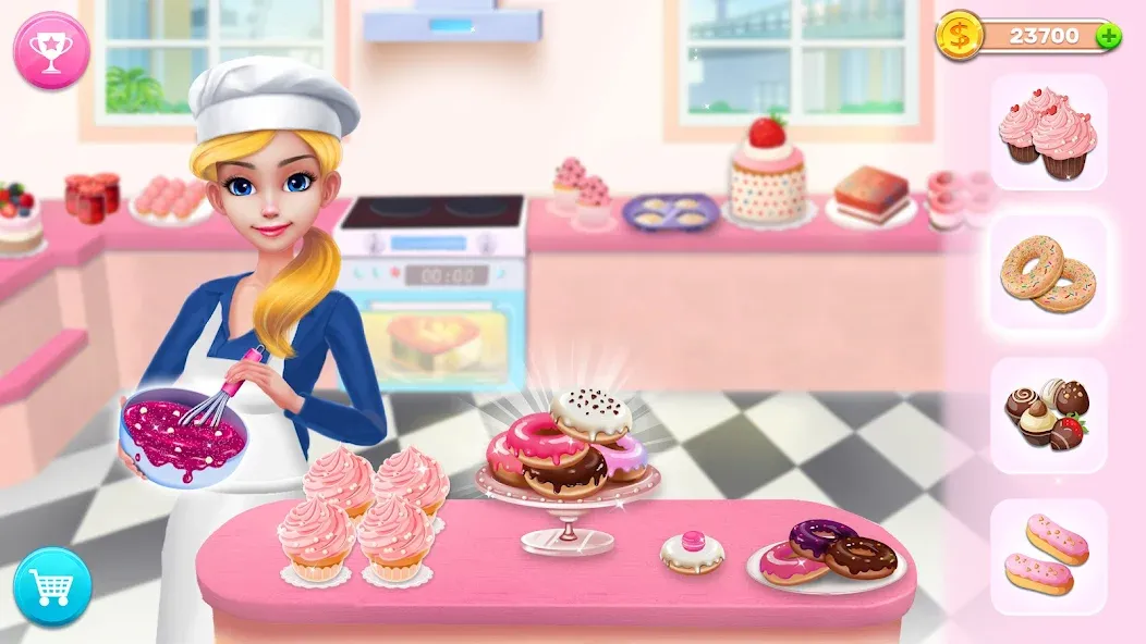 My Bakery Empire: Bake a Cake [МОД: Бесконечные деньги, Монеты и Мега MOD] Screenshot 1