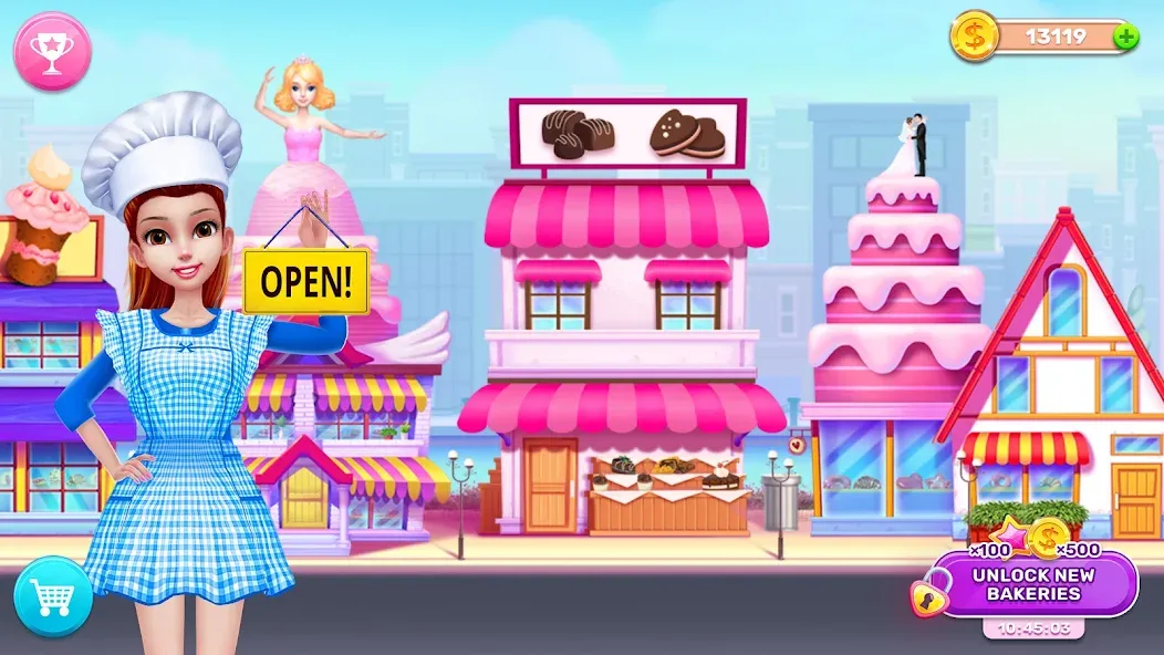 My Bakery Empire: Bake a Cake [МОД: Бесконечные деньги, Монеты и Мега MOD] Screenshot 2