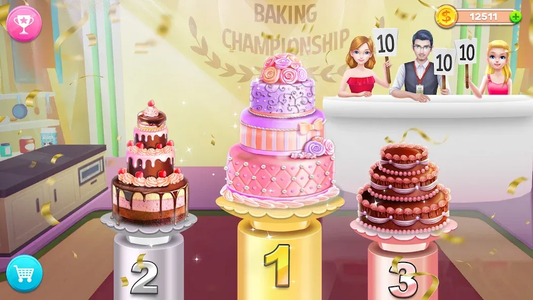 My Bakery Empire: Bake a Cake [МОД: Бесконечные деньги, Монеты и Мега MOD] Screenshot 3