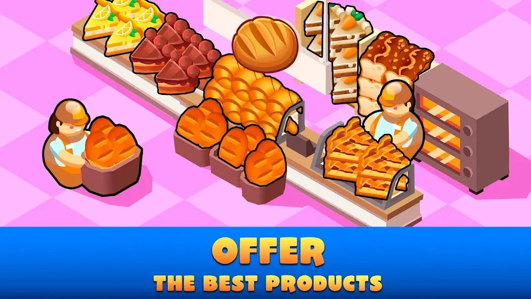 Idle Supermarket Tycoon－Shop (Айдл Супермаркет Тайкун) [МОД: Бесконечные деньги, Монеты и Мега MOD] Screenshot 3