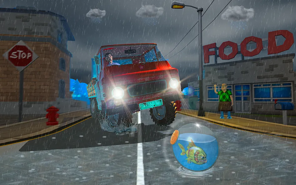 Piranha Escape Hungry Fish.io [МОД: Деньги, Монеты и Меню MOD] Screenshot 2