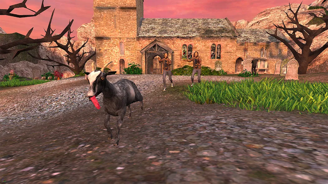 Goat Simulator (Гоут Симулятор) [МОД: Все открыто, Дополнительные деньги и Меню MOD] Screenshot 4