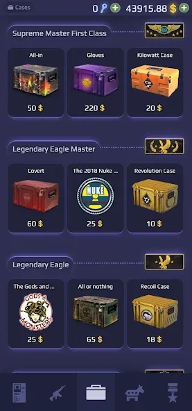 Case Royale cs2 and csgo cases (Кейс Рояль) [МОД: Бесконечные деньги, Монеты и Мега MOD] Screenshot 2