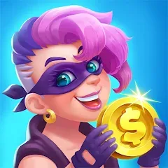 Скачать Coin Gangster - Spin Master (Коин Гангстер) [МОД: Все открыто, Дополнительные деньги и Меню MOD] | Взлом Coin Gangster - Spin Master на Андроид