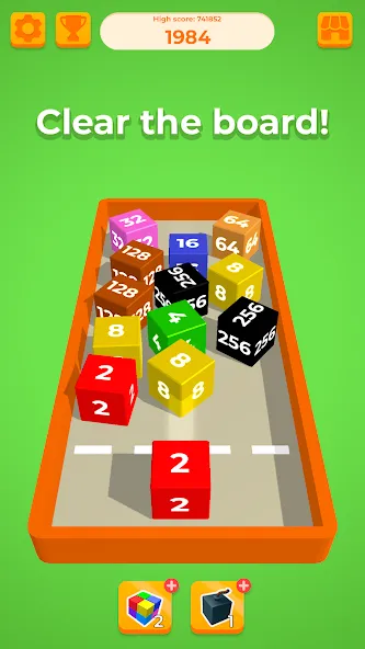 Chain Cube 2048: 3D merge game (Чейн Куб) [МОД: Бесконечные деньги, Монеты и Мега MOD] Screenshot 3