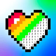 Скачать Pixel Art book・Color by number [МОД: Бесконечные деньги, Монеты и Мега MOD] | Взлом Pixel Art book・Color by number на Андроид