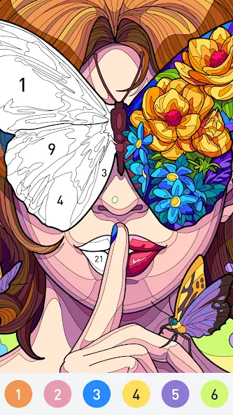 Color Now - color by number (Цолор Ноу) [МОД: Деньги, Монеты и Меню MOD] Screenshot 1