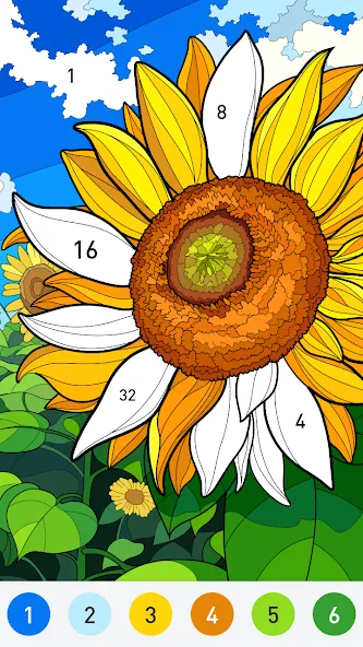 Color Now - color by number (Цолор Ноу) [МОД: Деньги, Монеты и Меню MOD] Screenshot 2