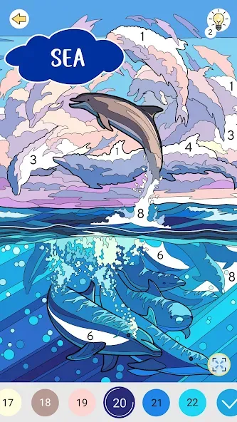 Color by Number: Coloring Book [МОД: Все открыто, Дополнительные деньги и Меню MOD] Screenshot 3