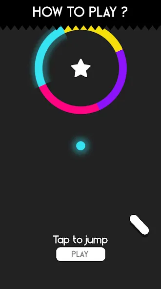 Color Switch: Endless Play Fun (Цветной переключатель) [МОД: Меню, Бесконечные монеты и Открытые уровни] Screenshot 2