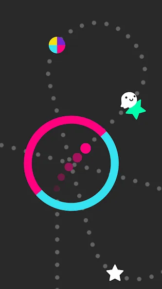 Color Switch: Endless Play Fun (Цветной переключатель) [МОД: Меню, Бесконечные монеты и Открытые уровни] Screenshot 3