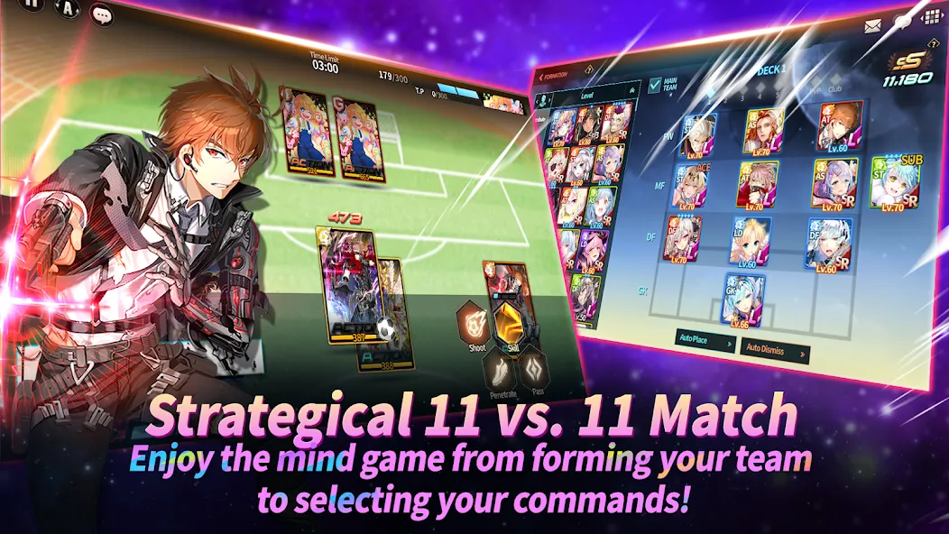 Soccer Spirits (Соккер Спиритс) [МОД: Деньги, Монеты и Меню MOD] Screenshot 2