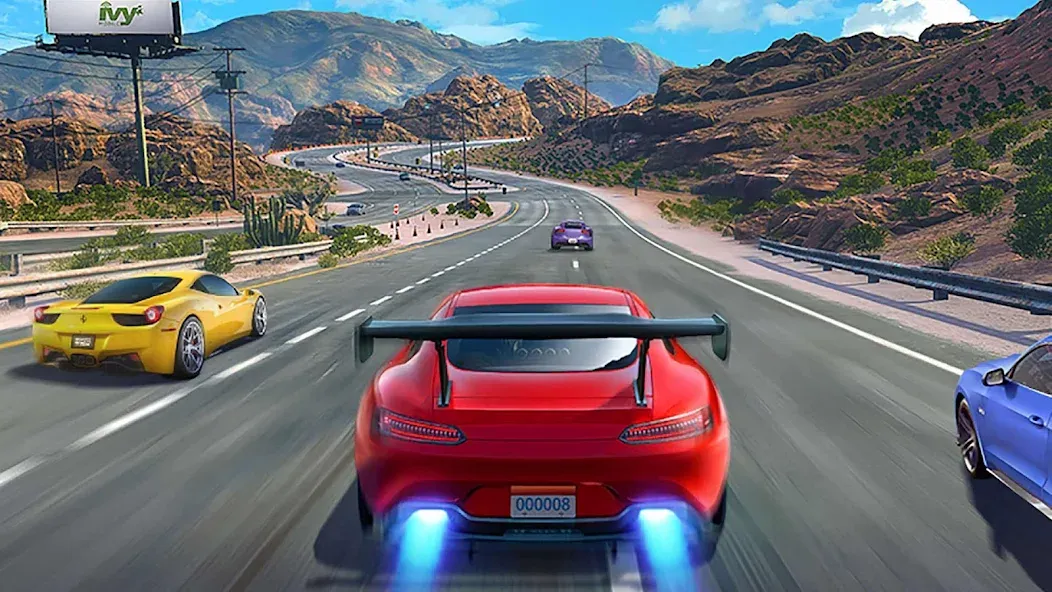 Street Racing 3D [МОД: Бесконечные деньги, Монеты и Мега MOD] Screenshot 2