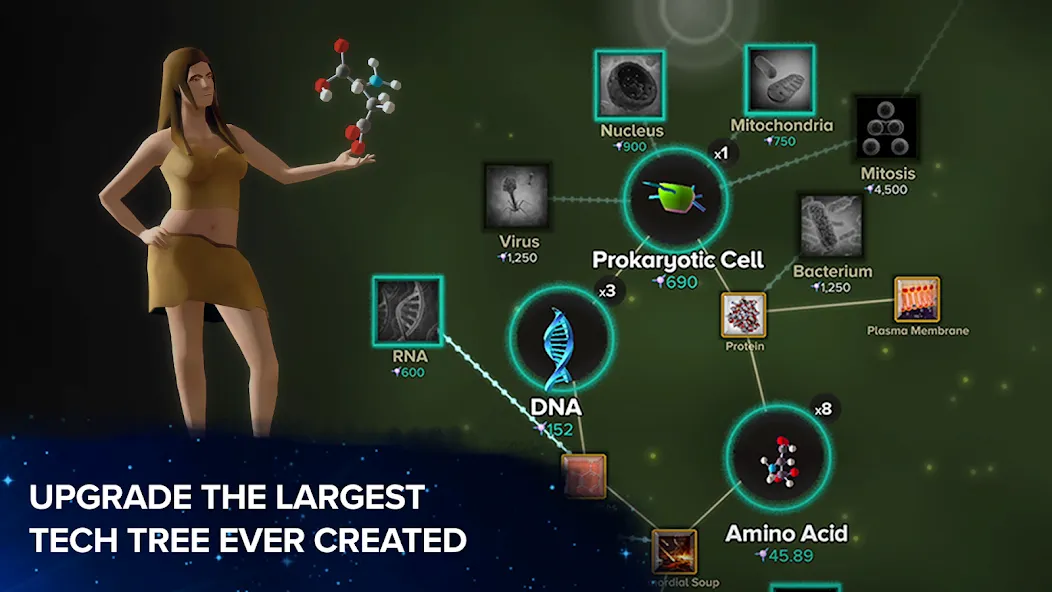 Cell to Singularity: Evolution [МОД: Деньги, Монеты и Меню MOD] Screenshot 5