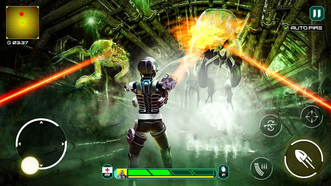 Alien - Dead Space Alien Games (сайфай) [МОД: Все открыто, Дополнительные деньги и Меню MOD] Screenshot 4