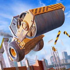 Скачать Construction Ramp Jumping (Конструкция для прыжков на рампе) [МОД: Меню, Бесконечные монеты и Открытые уровни] | Взлом Construction Ramp Jumping на Андроид