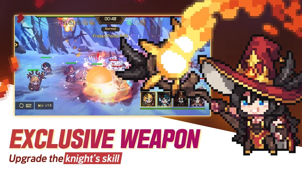 Unknown Knights: Anniversary (Анноун Найтс) [МОД: Деньги, Монеты и Меню MOD] Screenshot 3