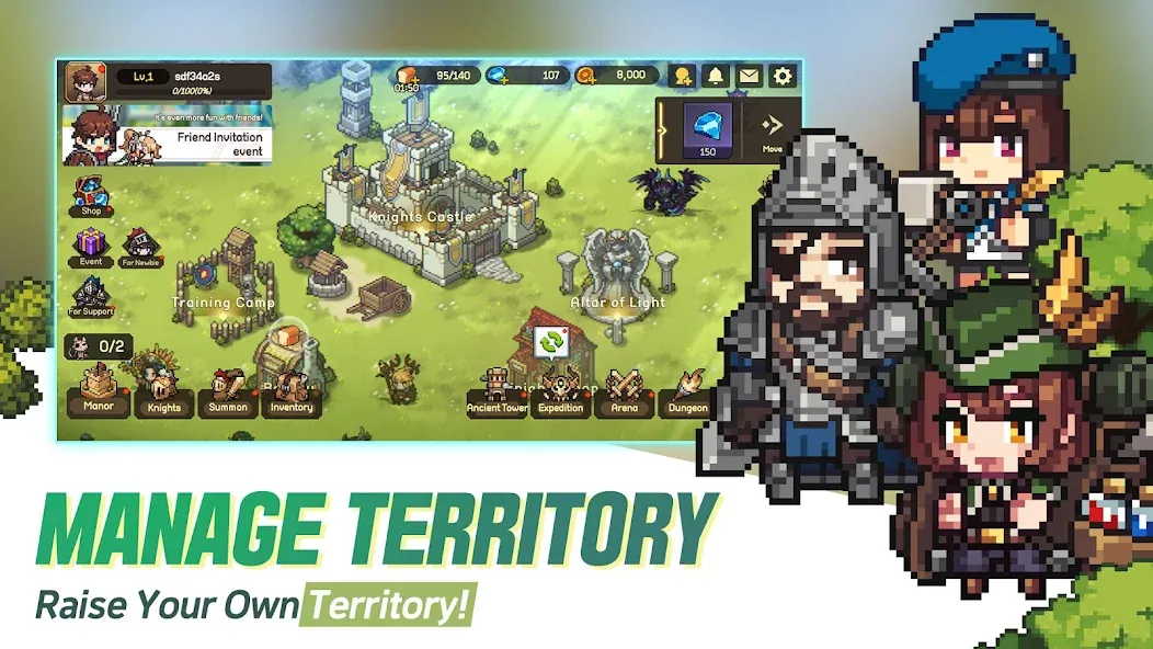Unknown Knights: Anniversary (Анноун Найтс) [МОД: Деньги, Монеты и Меню MOD] Screenshot 4