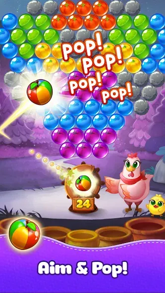 Bubble CoCo : Bubble Shooter (Бабл Коко) [МОД: Много денег, Монет и Все открыто] Screenshot 2