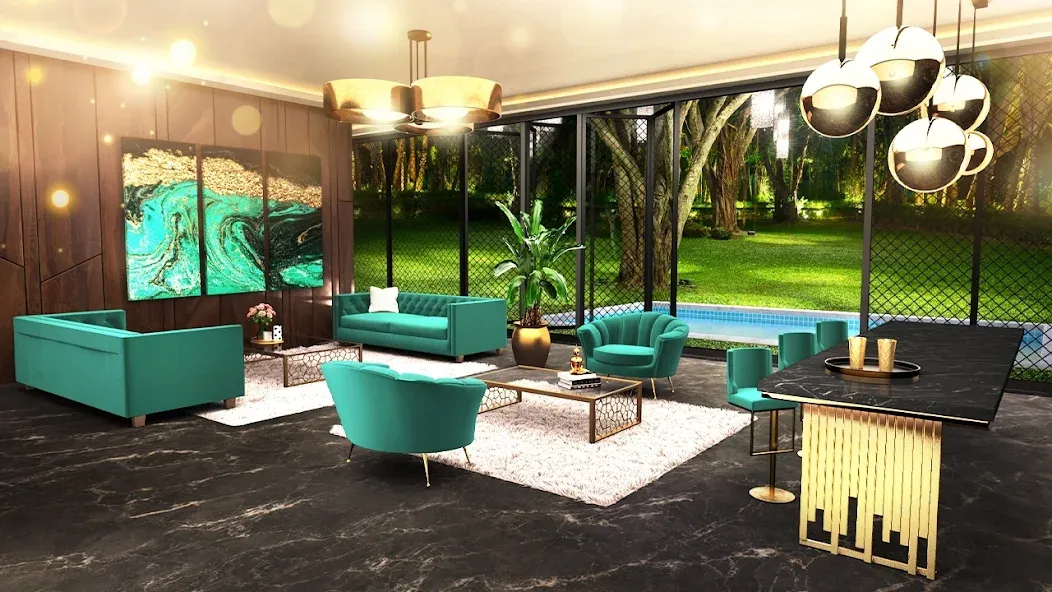 My Home Design - Modern City [МОД: Все открыто, Дополнительные деньги и Меню MOD] Screenshot 3
