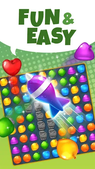 Aqua Blast: Match 3 Puzzle (Аква Бласт) [МОД: Деньги, Монеты и Меню MOD] Screenshot 2