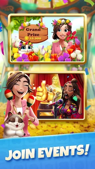 Zoey's Journey: Match & Design [МОД: Много монет, Открытые уровни и Мега MOD] Screenshot 3