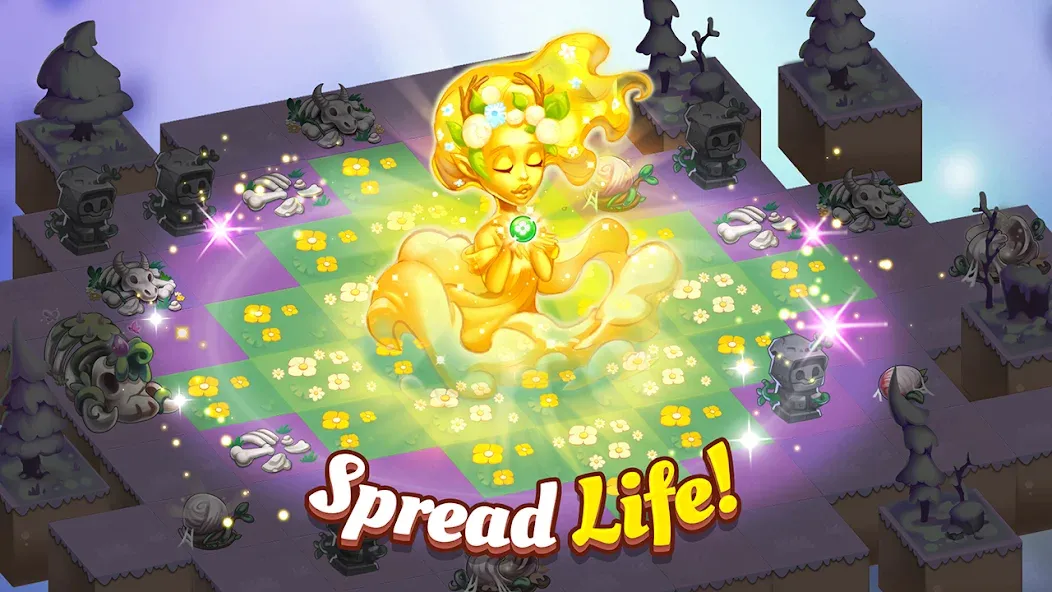 Wonder Merge - Match 3 Puzzle (Вондер Мердж) [МОД: Много денег, Монет и Все открыто] Screenshot 4