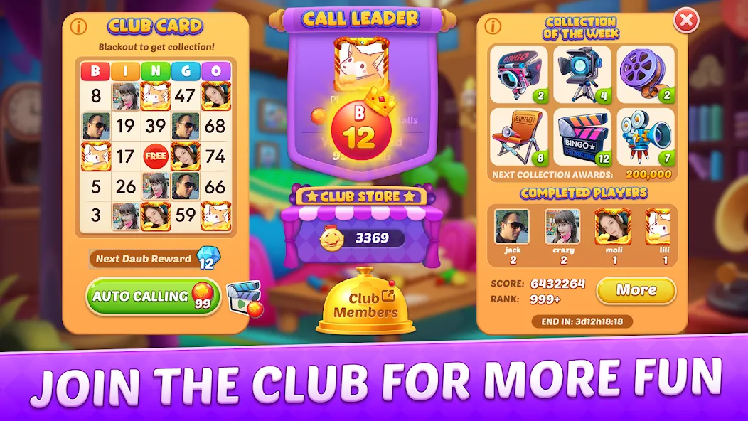 Bingo Frenzy®-Live Bingo Games (Бинго Френзи) [МОД: Бесконечные деньги, Монеты и Мега MOD] Screenshot 5