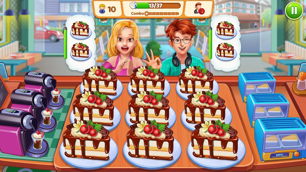 Food Voyage: Fun Cooking Games (Фуд Воядж) [МОД: Все открыто, Дополнительные деньги и Меню MOD] Screenshot 2