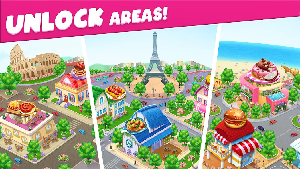 Cooking Taste Restaurant Games [МОД: Много монет, Открытые уровни и Мега MOD] Screenshot 5