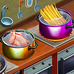Скачать Cooking Team: Restaurant Games [МОД: Много денег, Монет и Все открыто] | Взлом Cooking Team: Restaurant Games на Андроид
