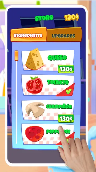 Pizza Maker - Cooking Games (Пицца Мейкер) [МОД: Деньги, Монеты и Меню MOD] Screenshot 4