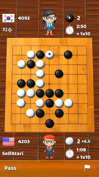 Go Game - BadukPop (Го игра) [МОД: Много денег, Монет и Все открыто] Screenshot 5