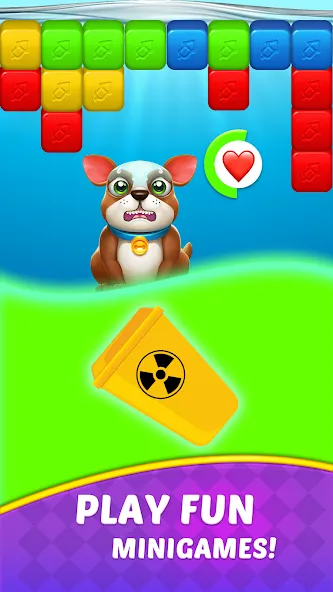Cube Blast Journey: Toon & Toy (Кьюб Бласт Джорни) [МОД: Бесконечные деньги, Монеты и Мега MOD] Screenshot 2