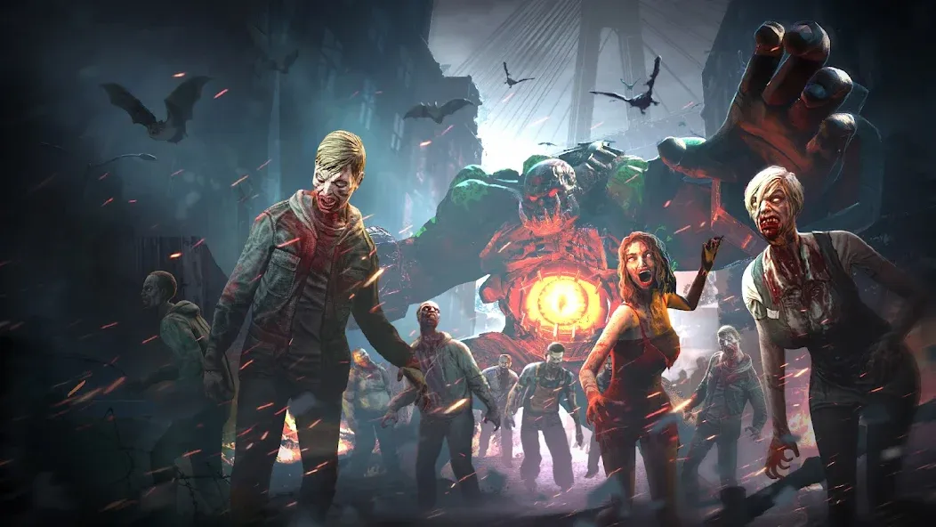 Zombie Fire 3D: Offline Game (ЗОМБИ ФАЙР 3Д) [МОД: Деньги, Монеты и Меню MOD] Screenshot 2