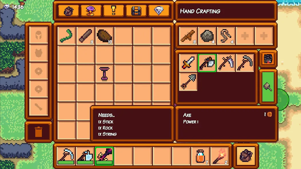 Pixel Survival Game 3 (Пиксельная выживалка 3) [МОД: Много монет, Открытые уровни и Мега MOD] Screenshot 4