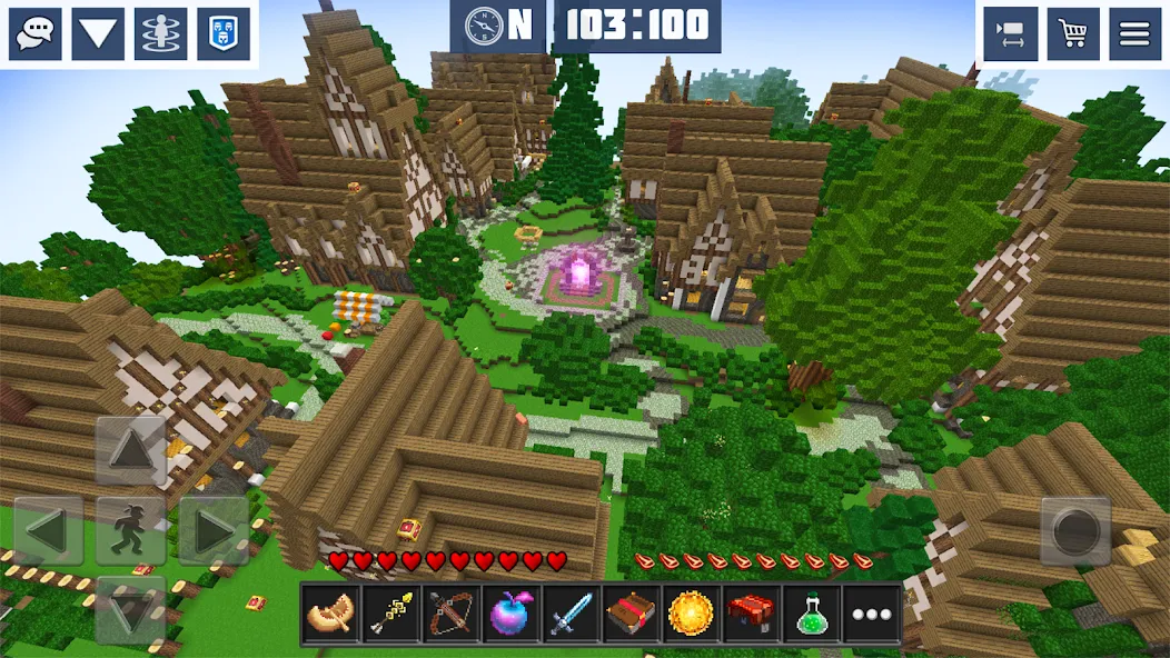 Block Craft World:Planet Craft [МОД: Много монет, Открытые уровни и Мега MOD] Screenshot 2