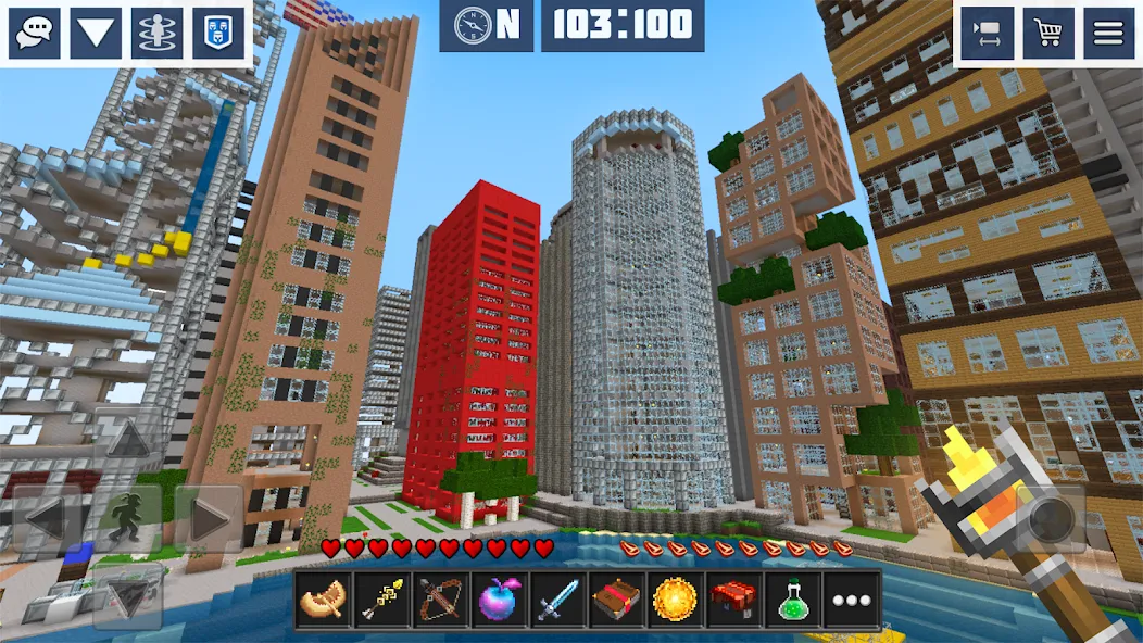 Block Craft World:Planet Craft [МОД: Много монет, Открытые уровни и Мега MOD] Screenshot 3