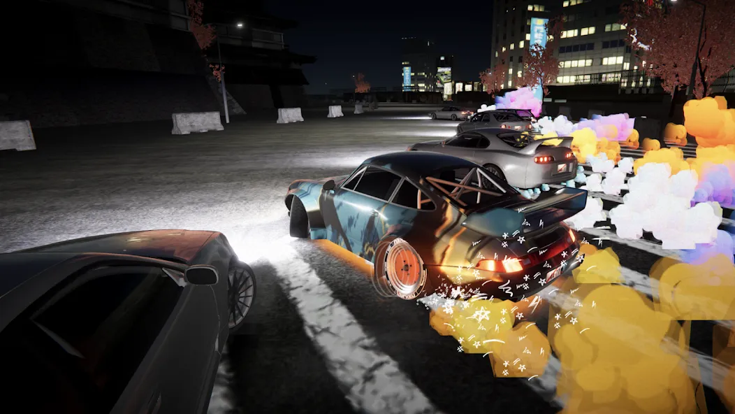 Kanjozokuレーサ Racing Car Games [МОД: Много монет, Открытые уровни и Мега MOD] Screenshot 1