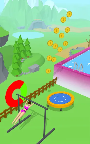 Flip Jump Stack! [МОД: Бесконечные деньги, Монеты и Мега MOD] Screenshot 2