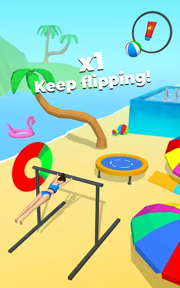 Flip Jump Stack! [МОД: Бесконечные деньги, Монеты и Мега MOD] Screenshot 3