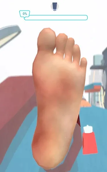 Foot Clinic - ASMR Feet Care (Фут Клиник) [МОД: Бесконечные деньги, Монеты и Мега MOD] Screenshot 4