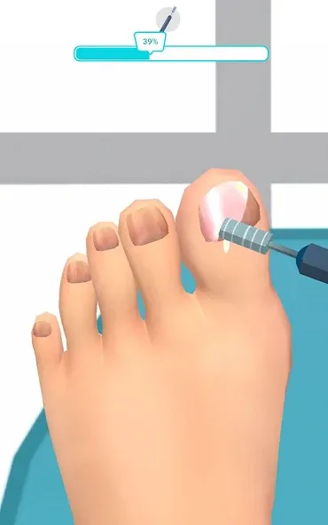 Foot Clinic - ASMR Feet Care (Фут Клиник) [МОД: Бесконечные деньги, Монеты и Мега MOD] Screenshot 5